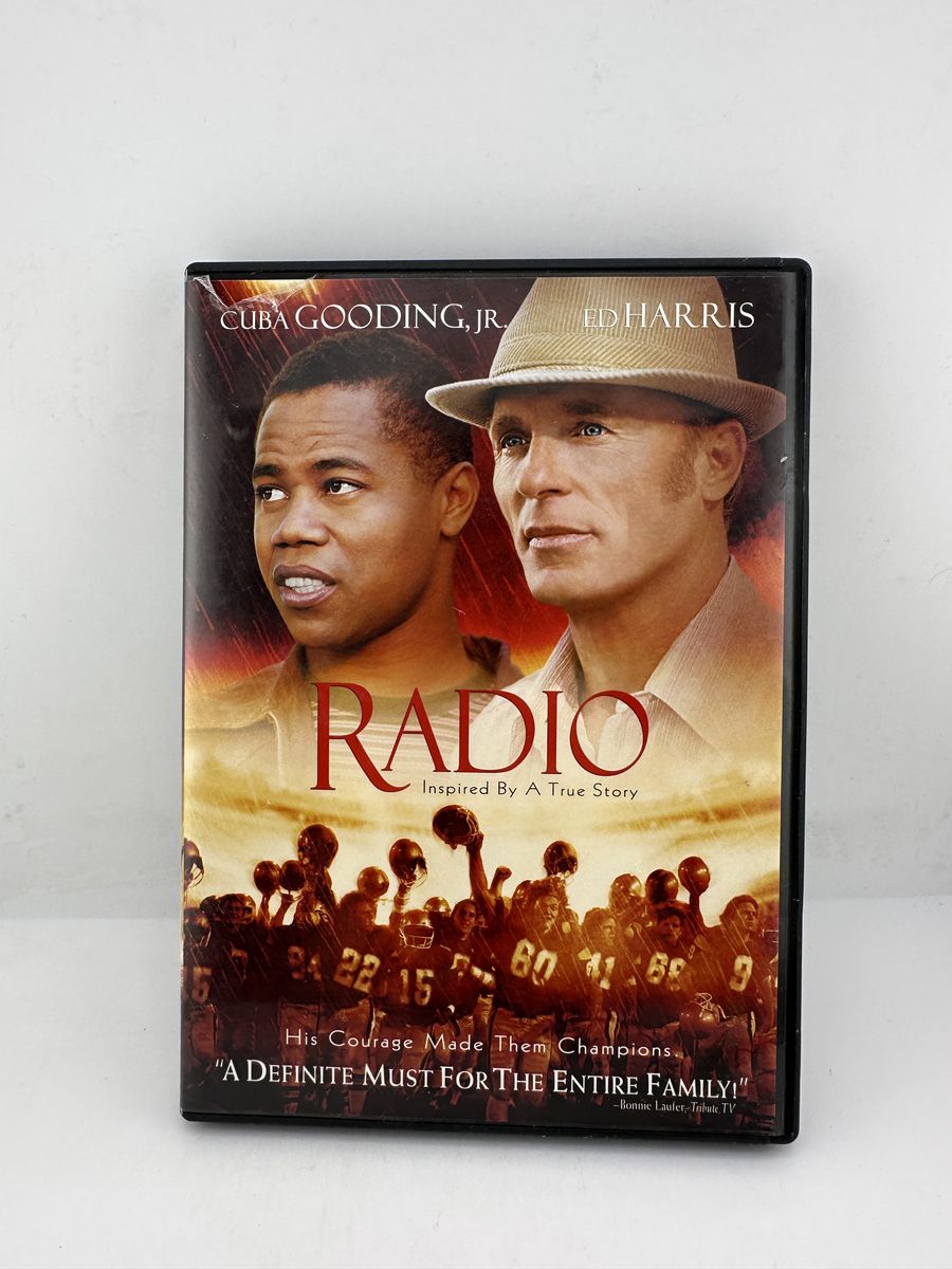 Radio DVD 2003 Cuba Gooding Jr Ed Harris Drama Inspired By A True Story