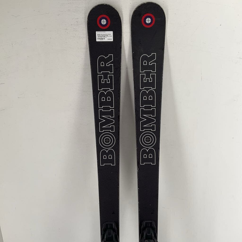 Bomber Pro Carve 70 w/ Marker Griffon 13 Demo Bindings *Topsheet Damage*