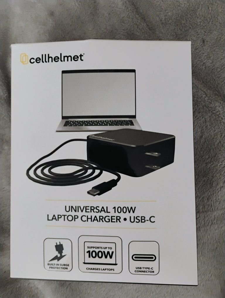 Cellhelmet Universal 100W Laptop Charger . USB-C