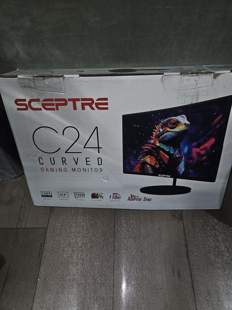 Sceptre C24 23.6" 1080p 110Hz Curved Gaming Monitor with Adaptive Sync
