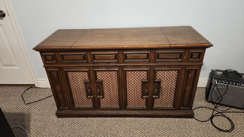 Console record player