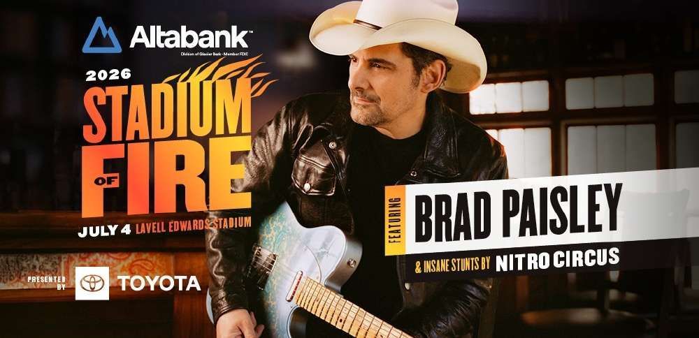 Stadium of Fire / Paisley / 10 tickets Sec 22 Row 13