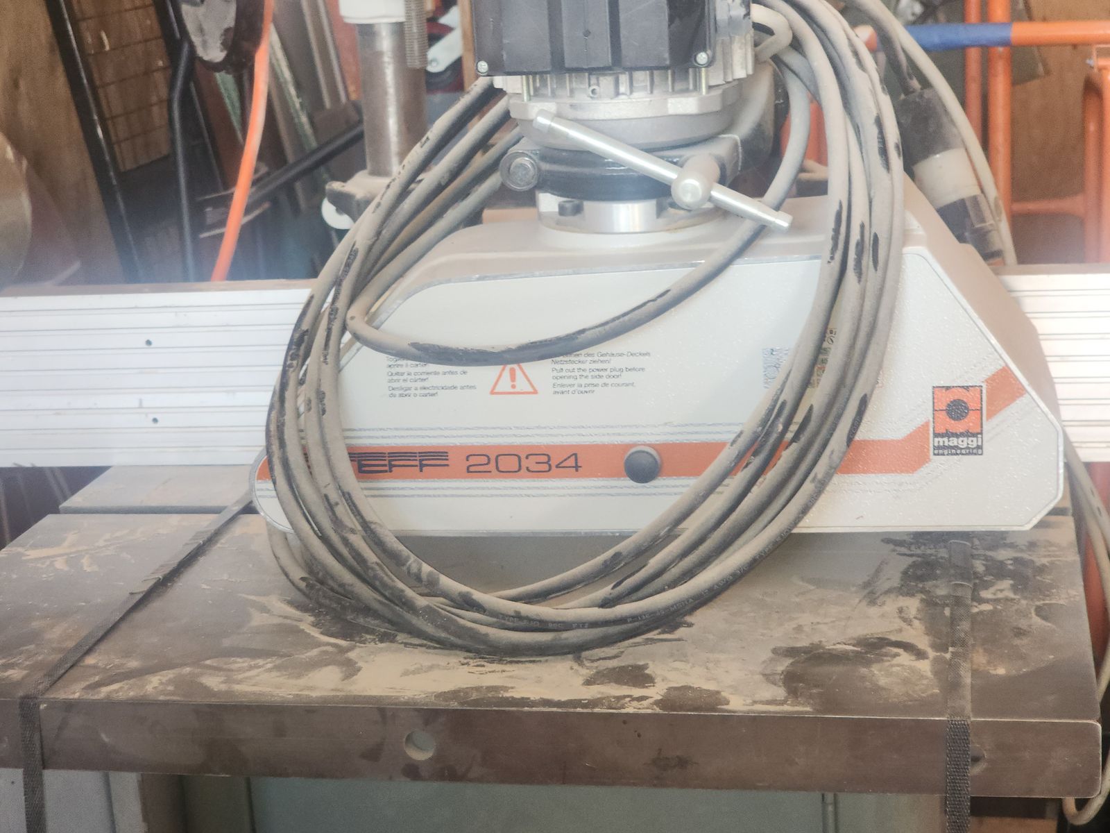 Maggi Engineering Steff 2034 Power Feeder / Woodworking Machine