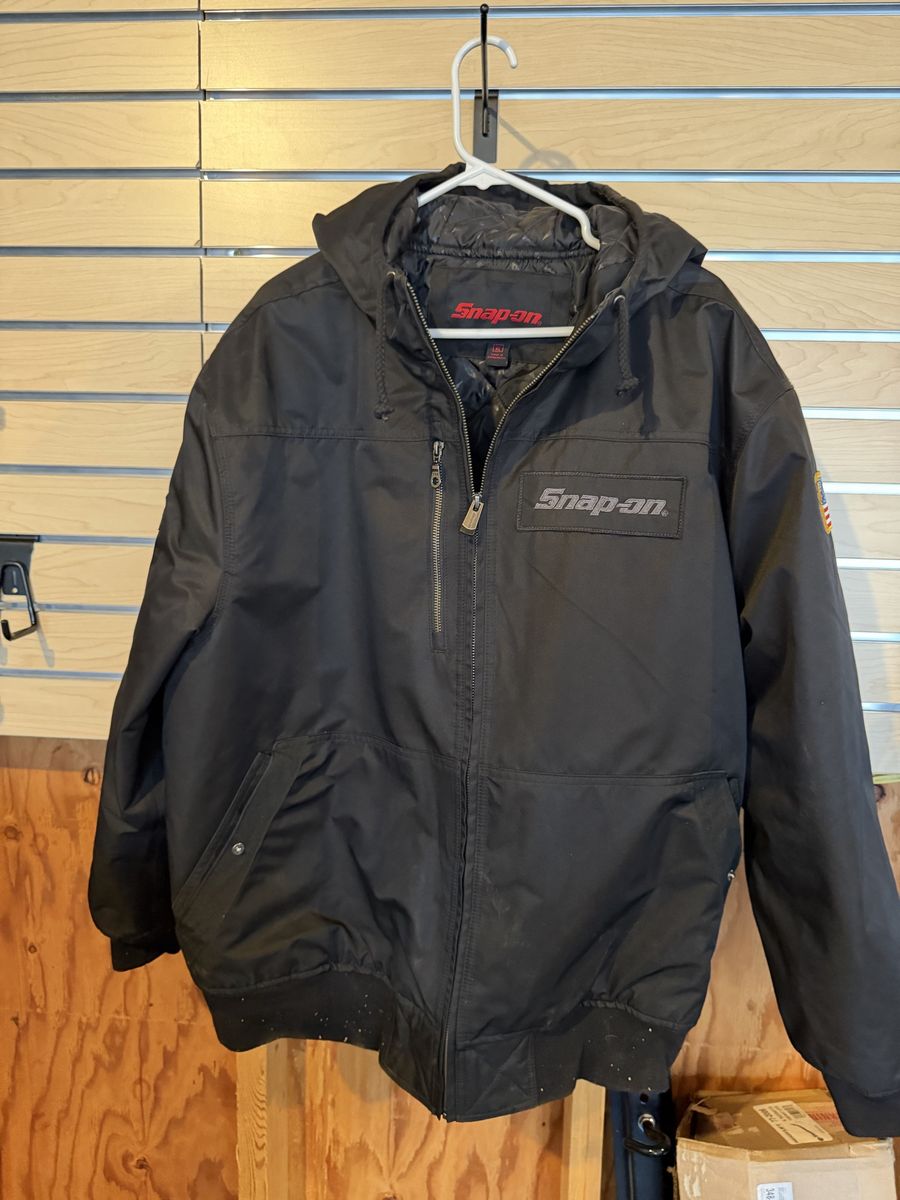 Snap-On Hooded Coat XL