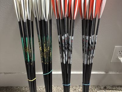 Carbon arrows 400gr 28”