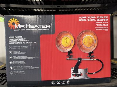 Mr. Heater MHS30T Sunrite Series Propane Tank Top Heater - 30,000 BTU