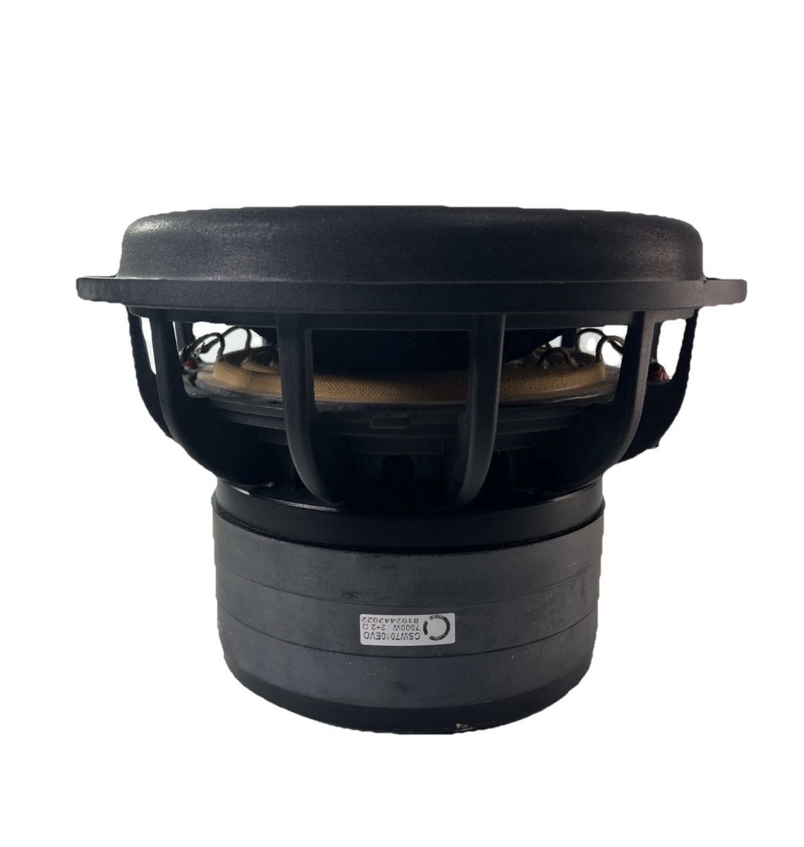 Ciare CSW7010EVO EVO 10 Inch Subwoofer 7000 Watt 2 + 2 Ohm SPL Competition Bass