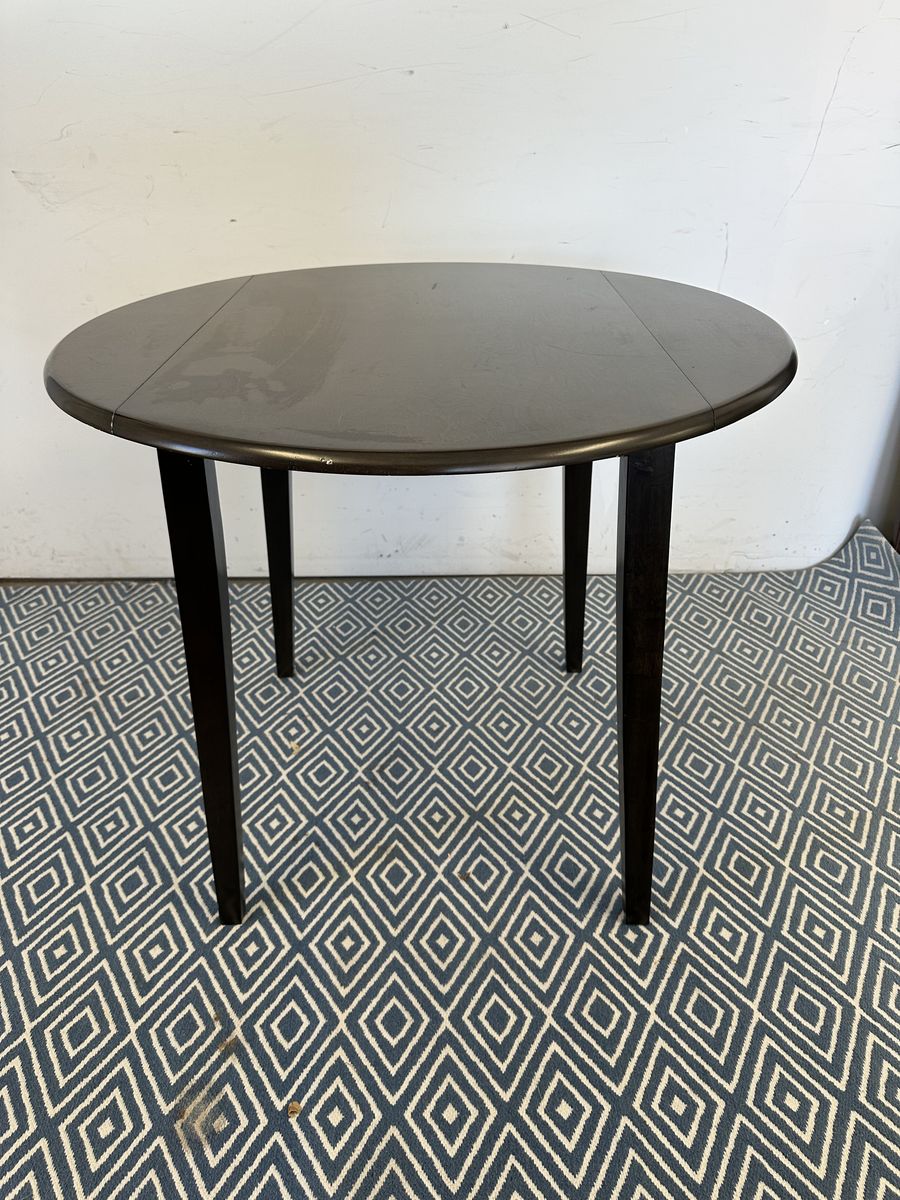 Side Table-36" With Adjustable Hinged Leaves