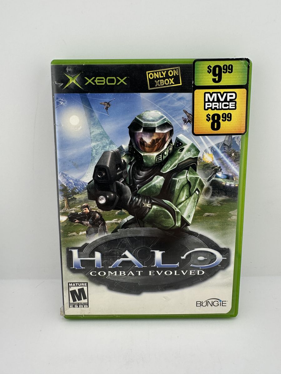 Halo Combat Evolved Xbox Complete CIB w/ Manual OEM