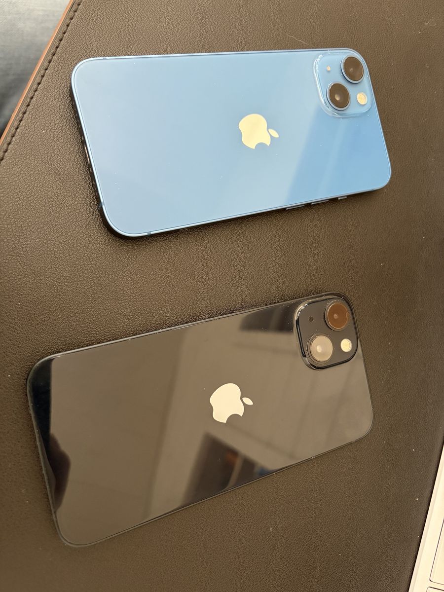 Unlocked iPhone 13's - Excellent Condition, Blue and Midnight Black