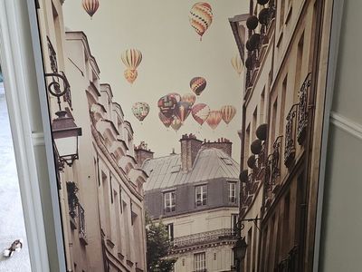 Paris/Hot Air Balloon Art