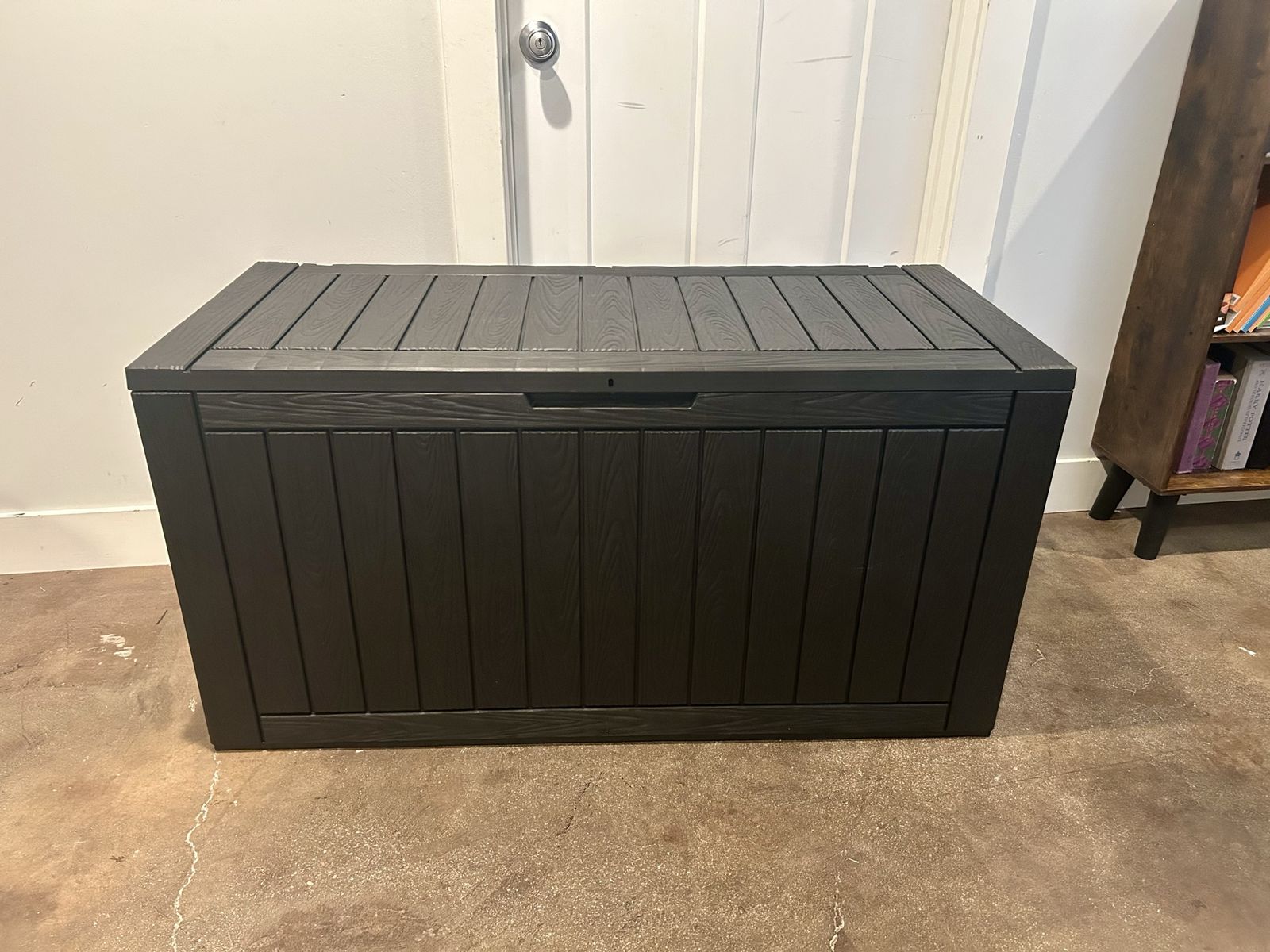 New 130 Gallon Outdoor Deck Storage Box