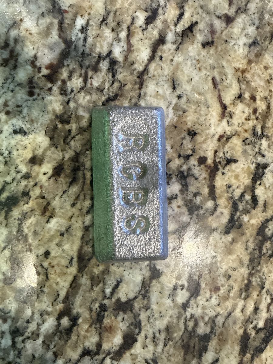 Pure lead ingots