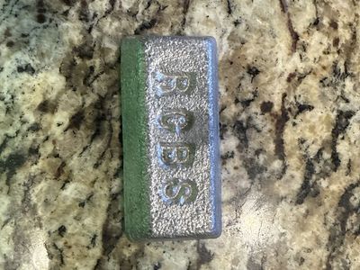 Pure lead ingots