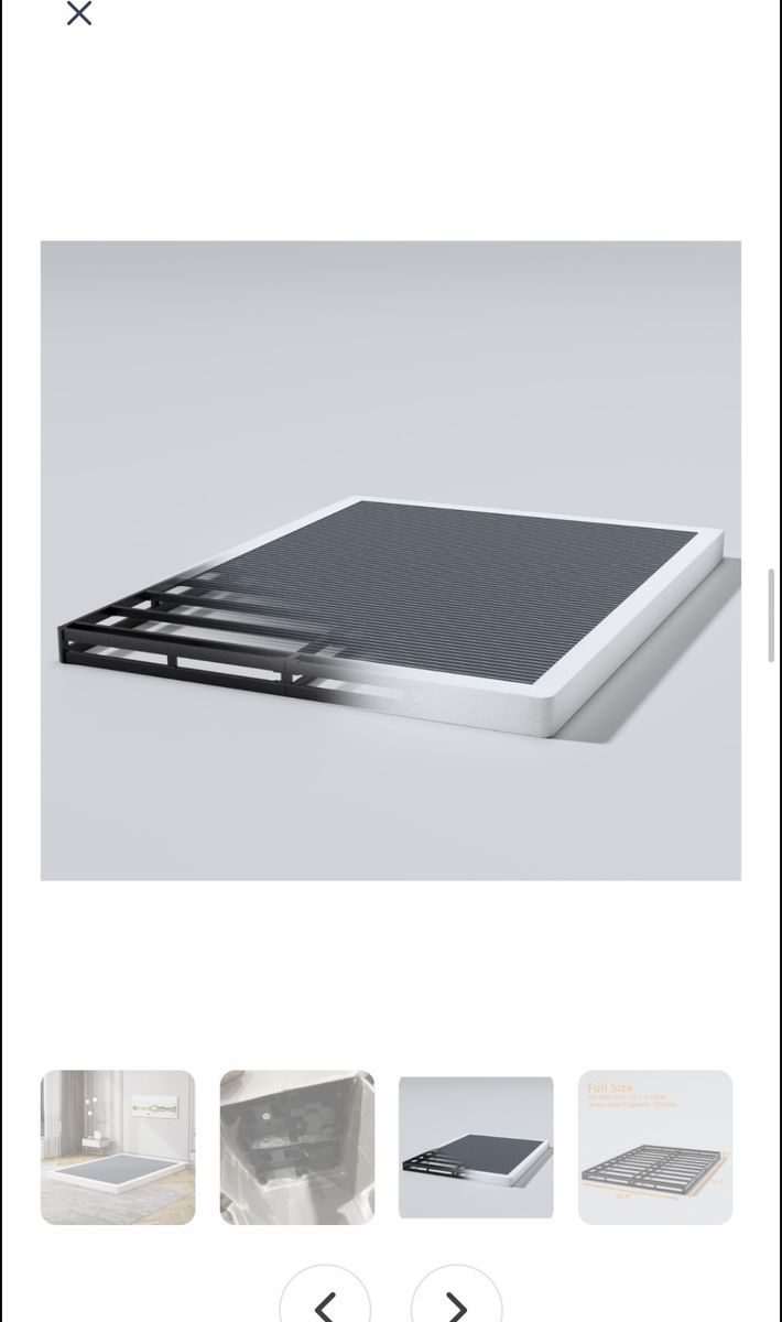 Snaye Full size metal box spring