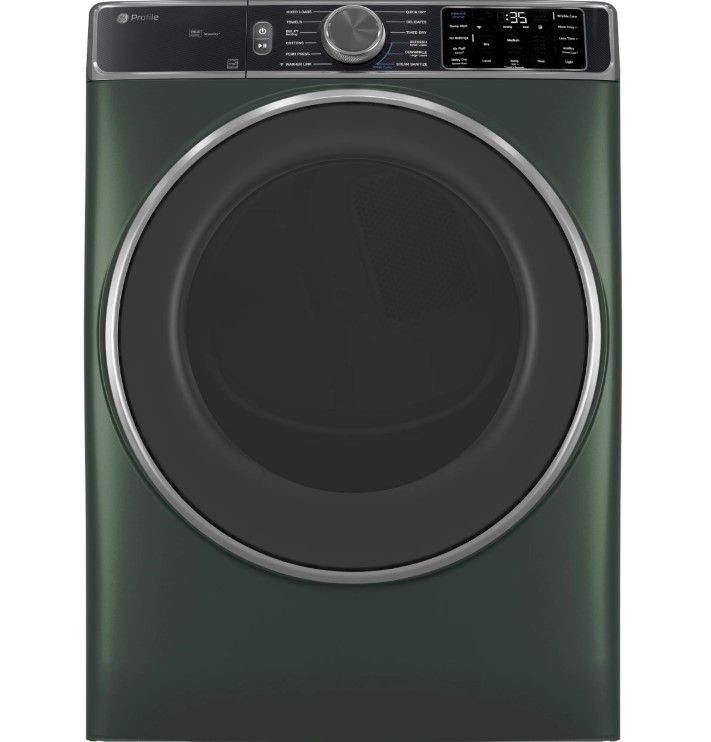 GE PFD95ESPWGN 7.8 Cu. Ft. Smart ELECTRIC Dryer Jade Green 1862204 #106884