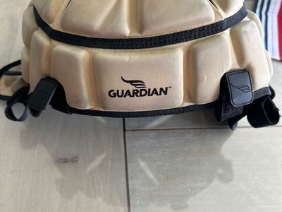 Guardian Cap Soft-Shell Helmet Cover for Football & Lacrosse - One Size Fits All Tan