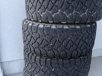 Kenda Klever R/T LT285/55R20 Triple Threat Sidewalls All-Terrain Tires (4) Used