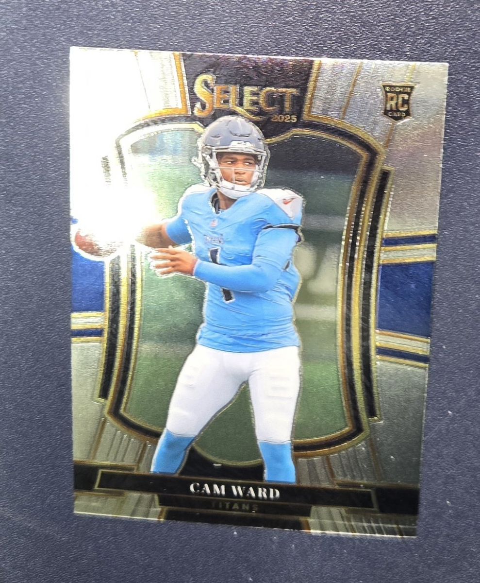 2025 paining select cam ward rookie card football
