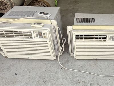 Samsung Window AC Units - 2 Units, Remote Control Included