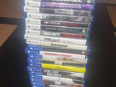 (OFFER)22 Mixed PS4 & PS5 Game Lot
