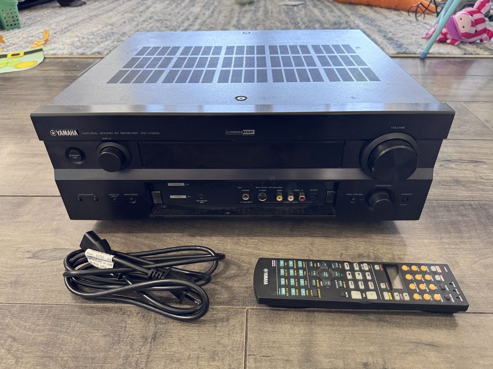 Yamaha Natural Sound AV Receiver RX-V1400