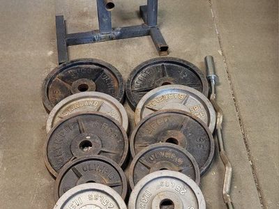 Olympic weights 340 pounds