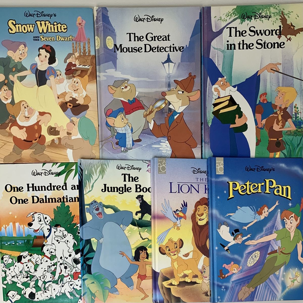 Disney Big illustrated Hardcover Books