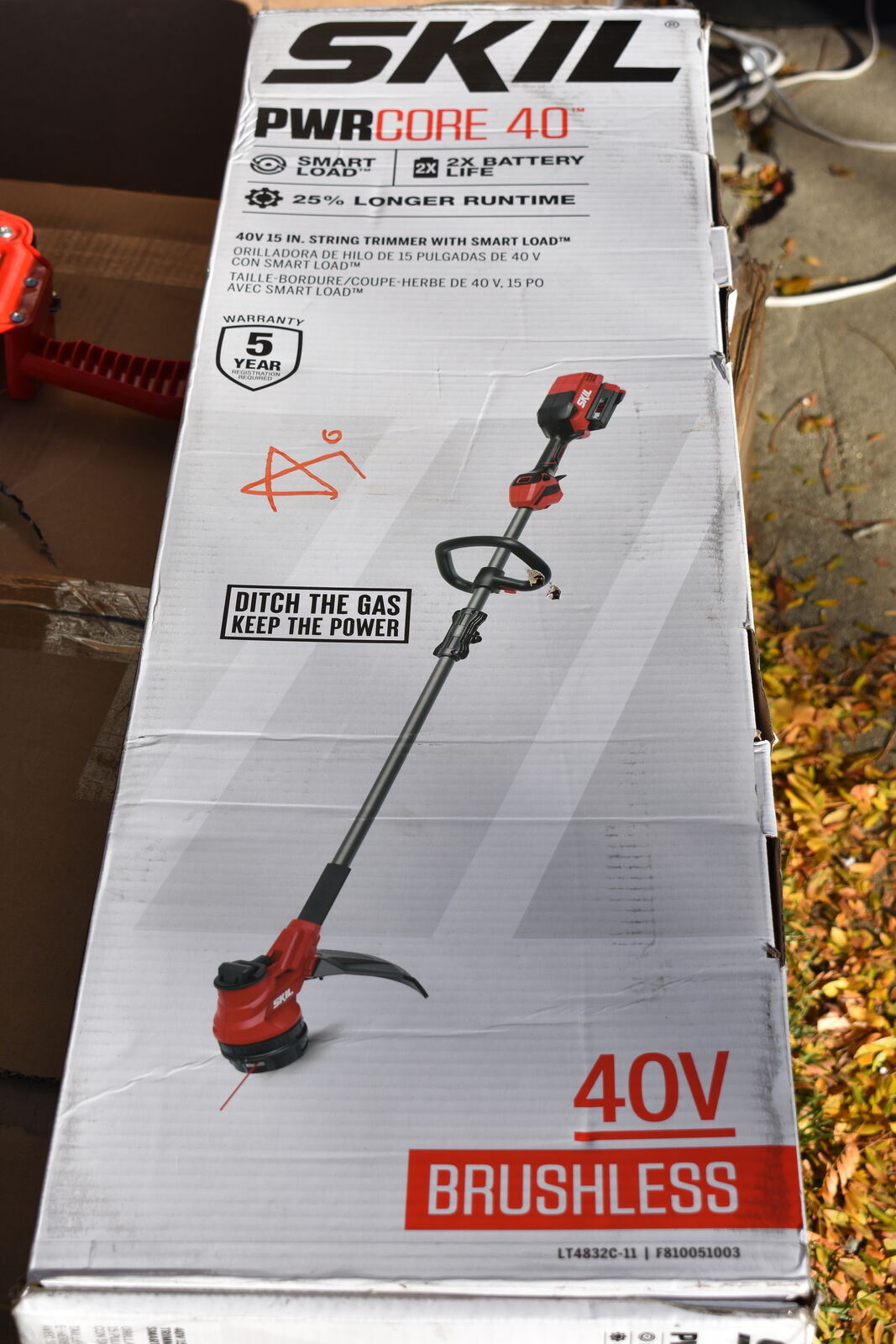 Lawn Trimmer SKIL PWR CORE 40 Brushless 40V