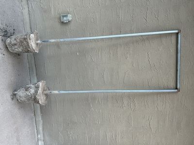 Built in gymnastics bar for playground tumbling garden etc