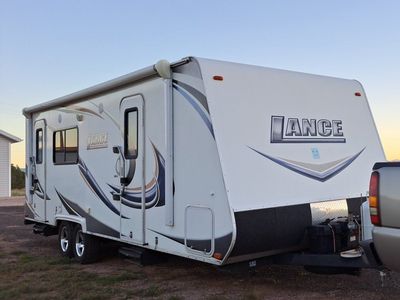 Lance travel trailer