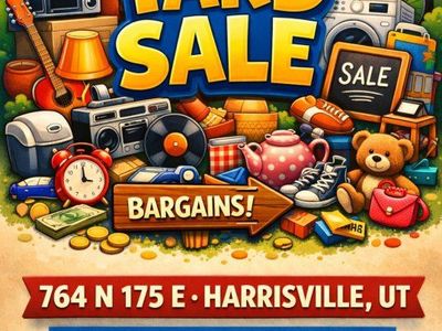 2-Day Yard Sale – Electronics, Appliances, more!!!