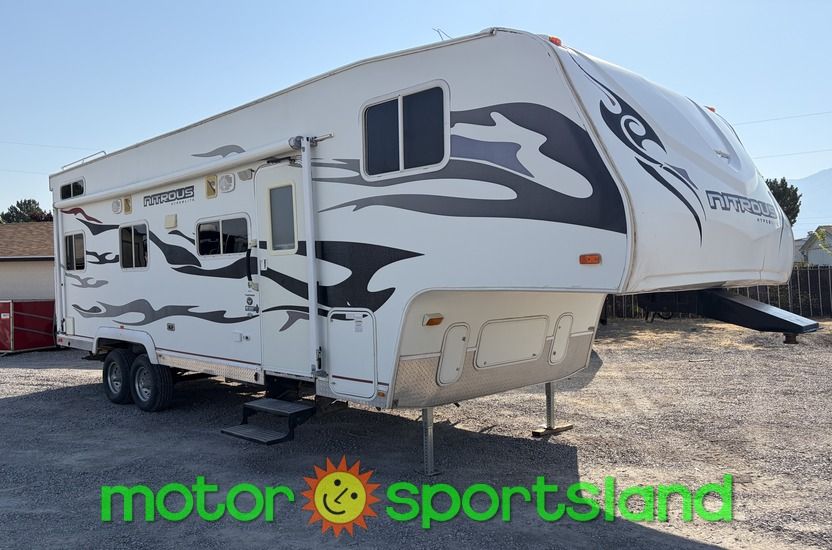 2007 Fleetwood Nitrous 265FS Toy Hauler Garage
