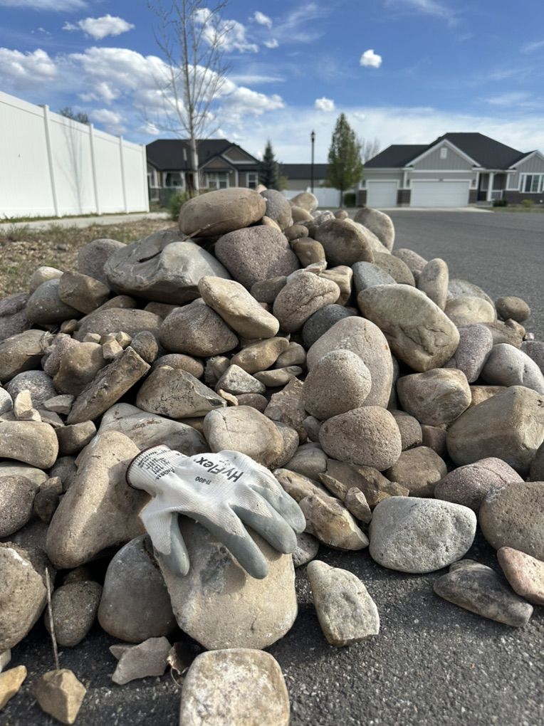 FREE River Rocks And Medium Gravel