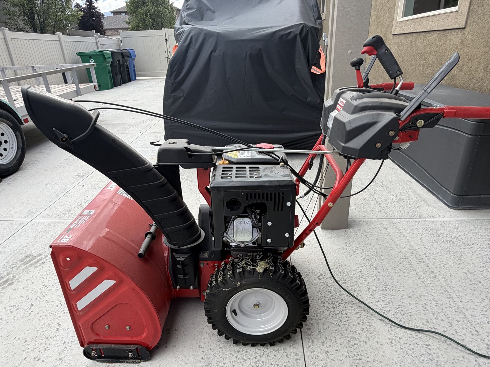 Snow blower - Happy Father’s Day