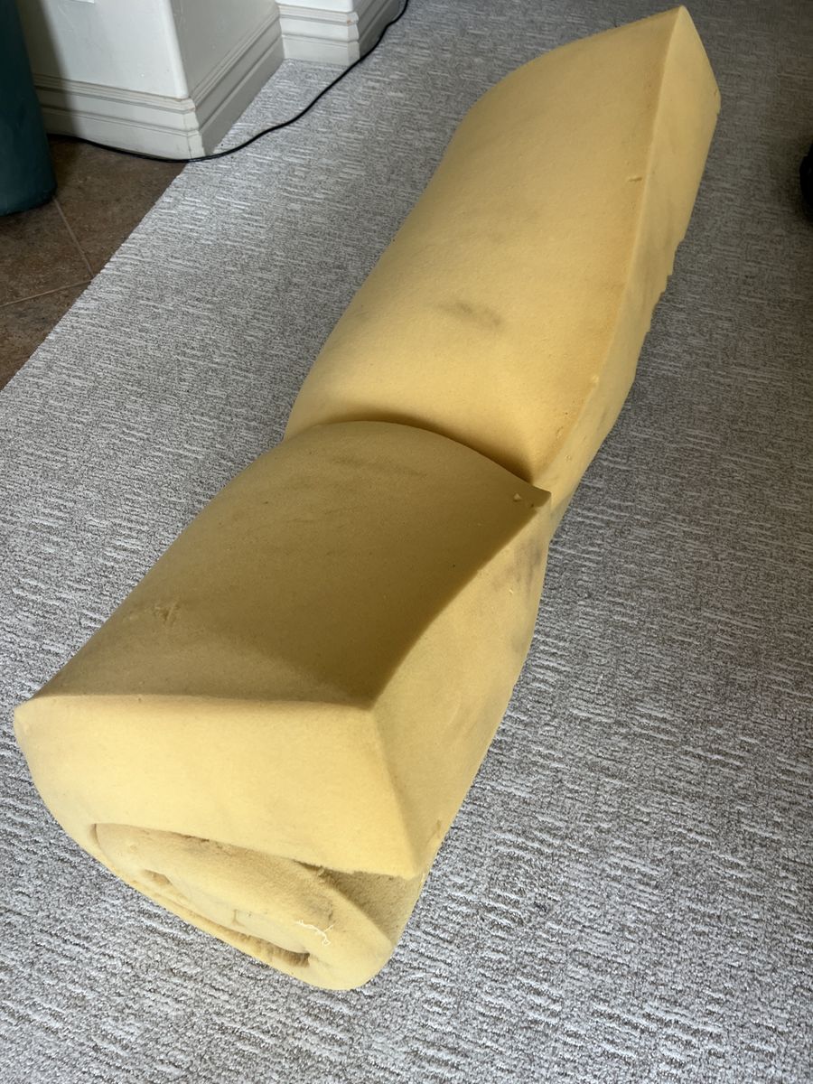 Thick 4 inch foam camping pad