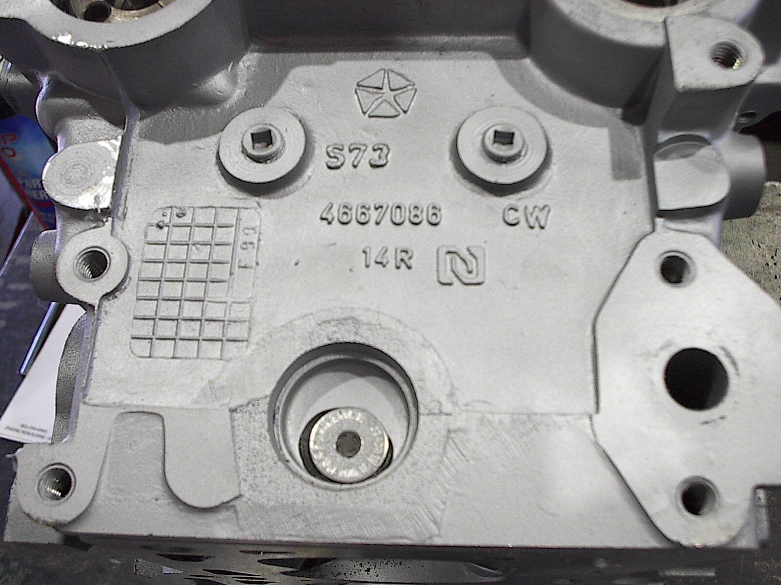 1995-2008 CHRYSLER DODGE 2.4L, CYLINDER HEAD, CASTING# 4667086