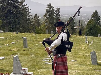 Bagpiper for Funeral, Wedding, other Events