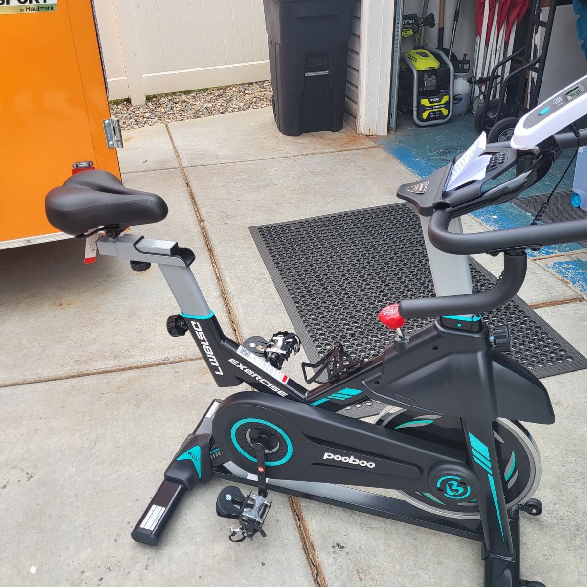 POOBOO Indoor Stationary Excercise Bike