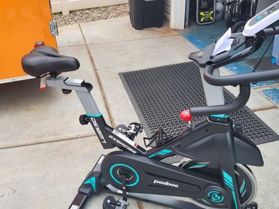 POOBOO Indoor Stationary Excercise Bike