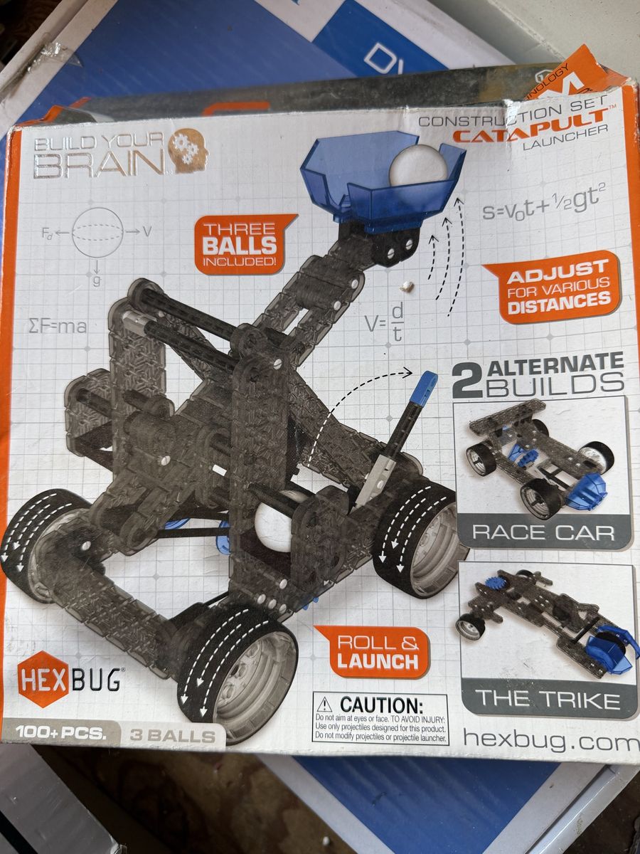 HEXBUG VEX Robotics Catapult Launcher Construction Set 100+ Pieces