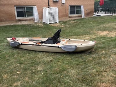 Lifetime Tamarack Angler Pro Sit-On-Top Kayak - Tan - Fishing