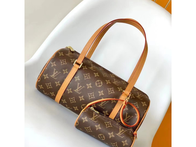 Designer LV papillon barrel Bag