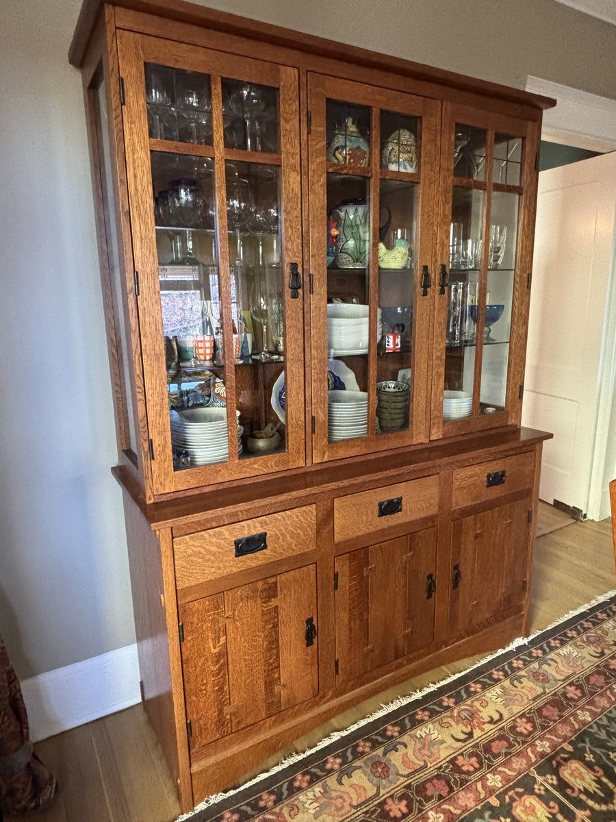 Solid wood buffet