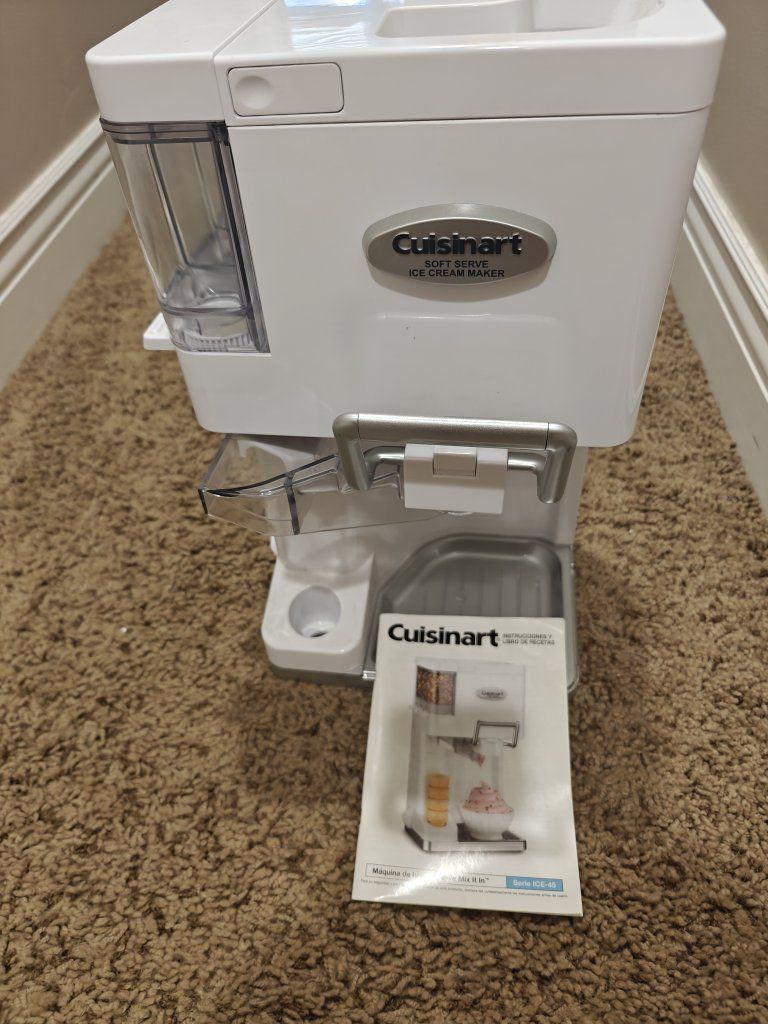 Brand new Cuisinart ICE-45 Mix It In Soft Serve Ice Cream Maker
