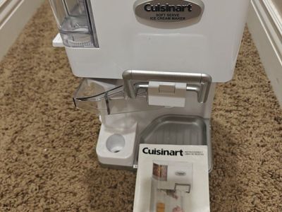 Brand new Cuisinart ICE-45 Mix It In Soft Serve Ice Cream Maker