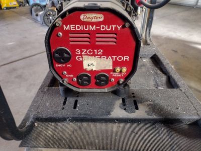 Dayton generator with 9HP briggs