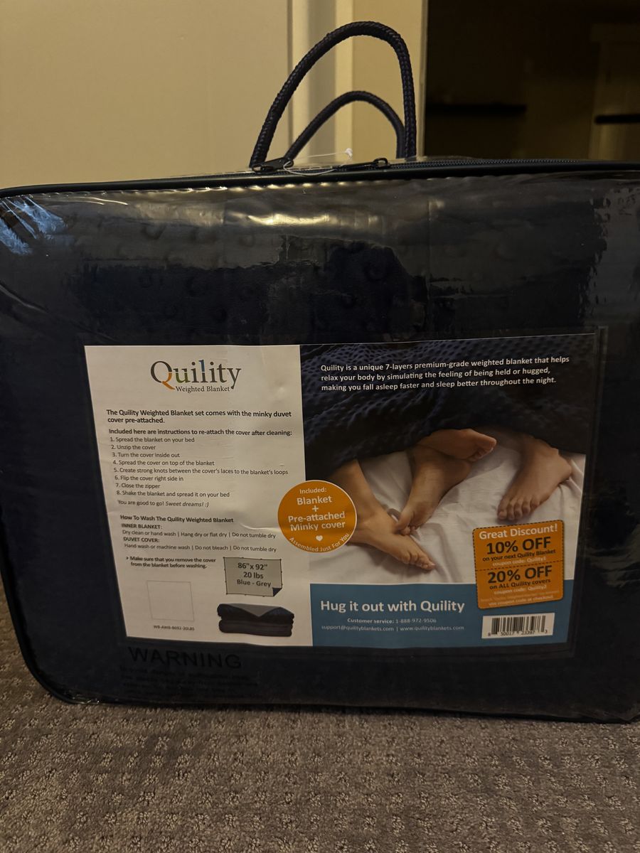 Brand new In Package Weighted Blanket