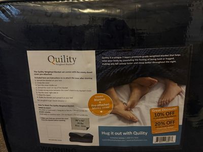 Brand new In Package Weighted Blanket