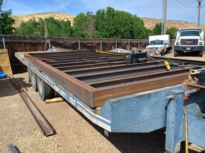 Brand New Heavy Duty Steel Flatbed 16 ft. x 102" Custom Built